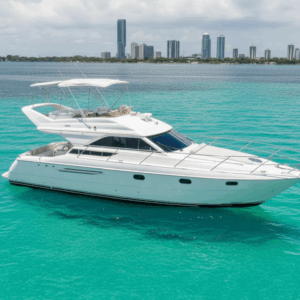 Renta de Yates Viking Princess de 55 pies en Miami ✨ | Experiencia en Yates por Biscayne Bay desde $1025