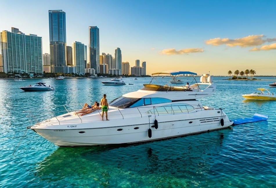 Alquiler de Yates Azimut de 62 pies en Miami