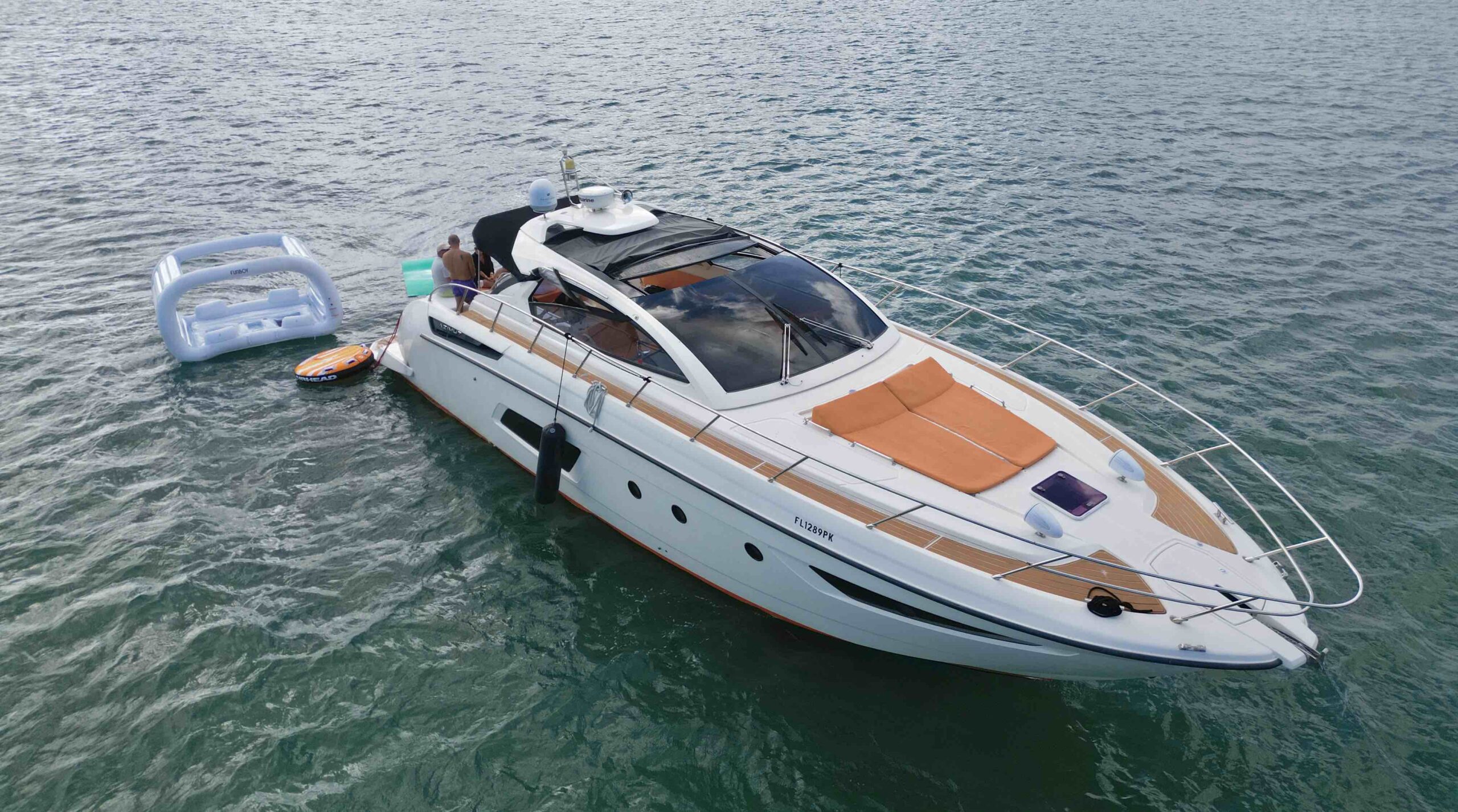 Azimut 53ft Atlantis | Miami 7 %Miami Yacht Rentals%