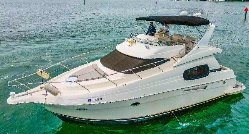 48ft Silverton | Miami Yacht 1 %Miami Yacht Rentals%