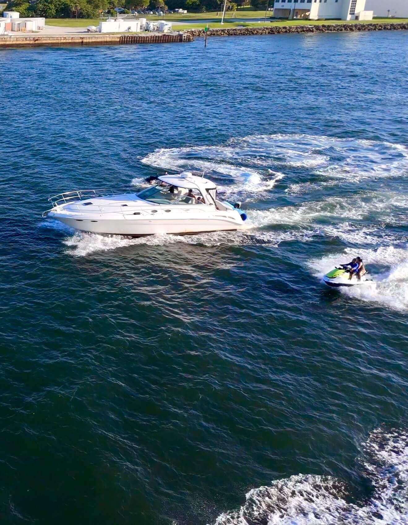 45ft SeaRay Express Cruiser | Miami Yacht 1 %Miami Yacht Rentals%