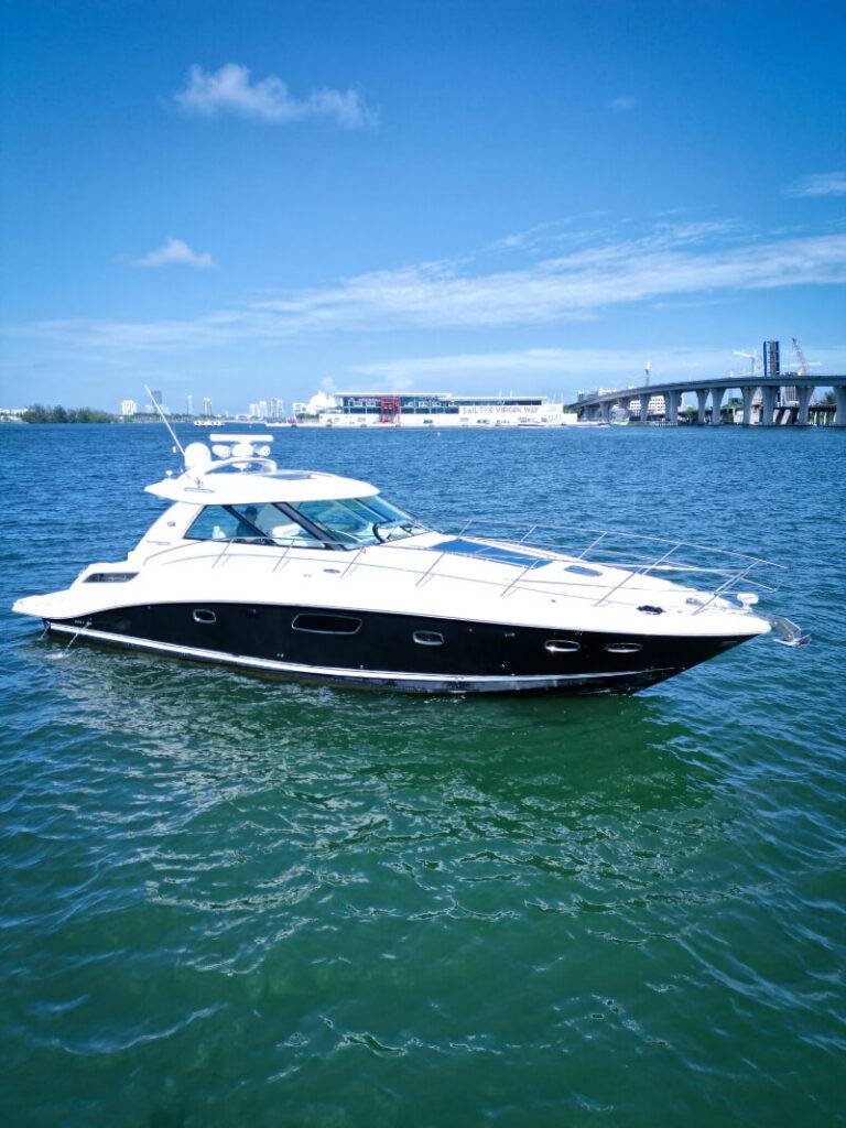 50ft SeaRay – Prestige Yacht Miami ✨ 8 %Miami Yacht Rentals%