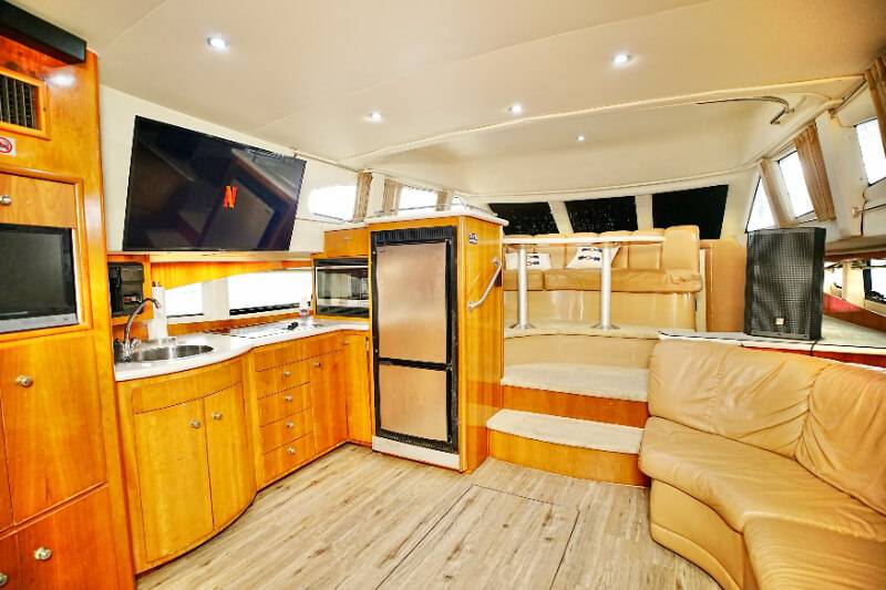 50ft Dominator Sport Sedan Yacht Rental Miami 🚤 | Luxury Charter 2 %Miami Yacht Rentals%