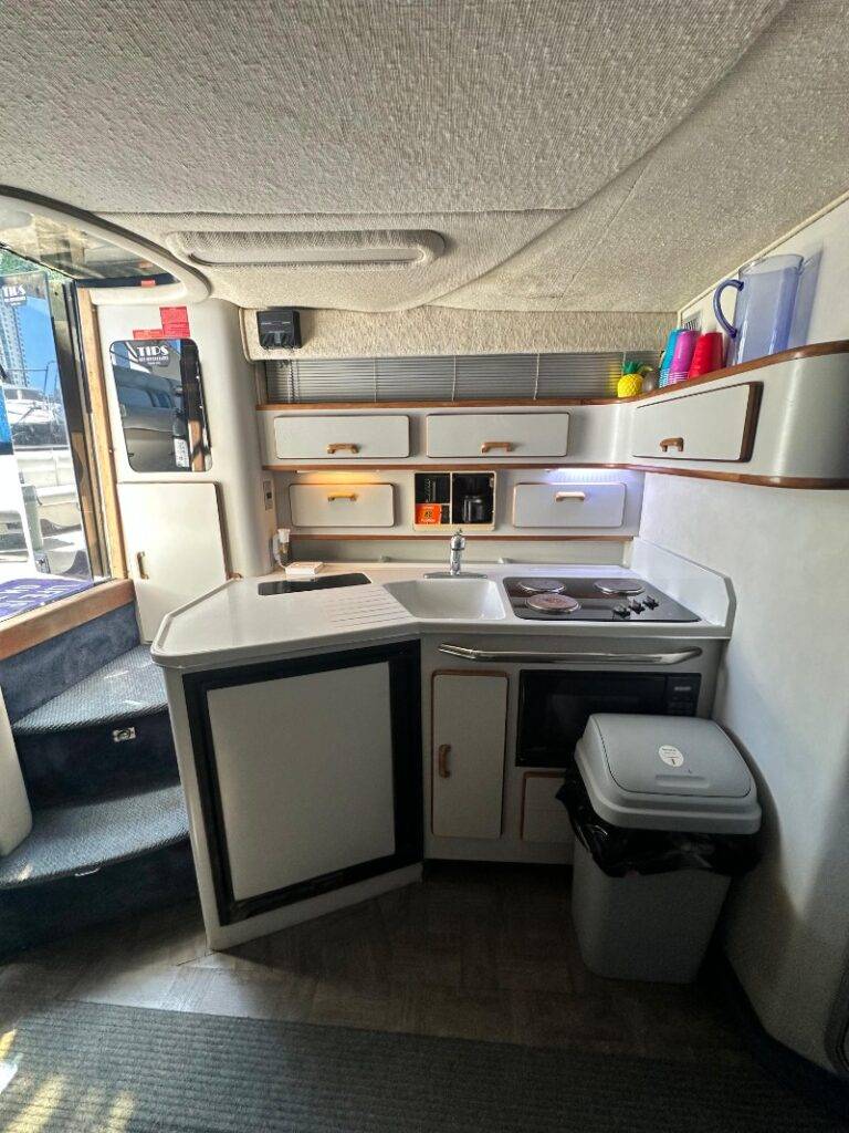 45ft SeaRay Sundancer Yacht Rental Miami 🌙 | Sunset & Night Charter 2 %Miami Yacht Rentals%