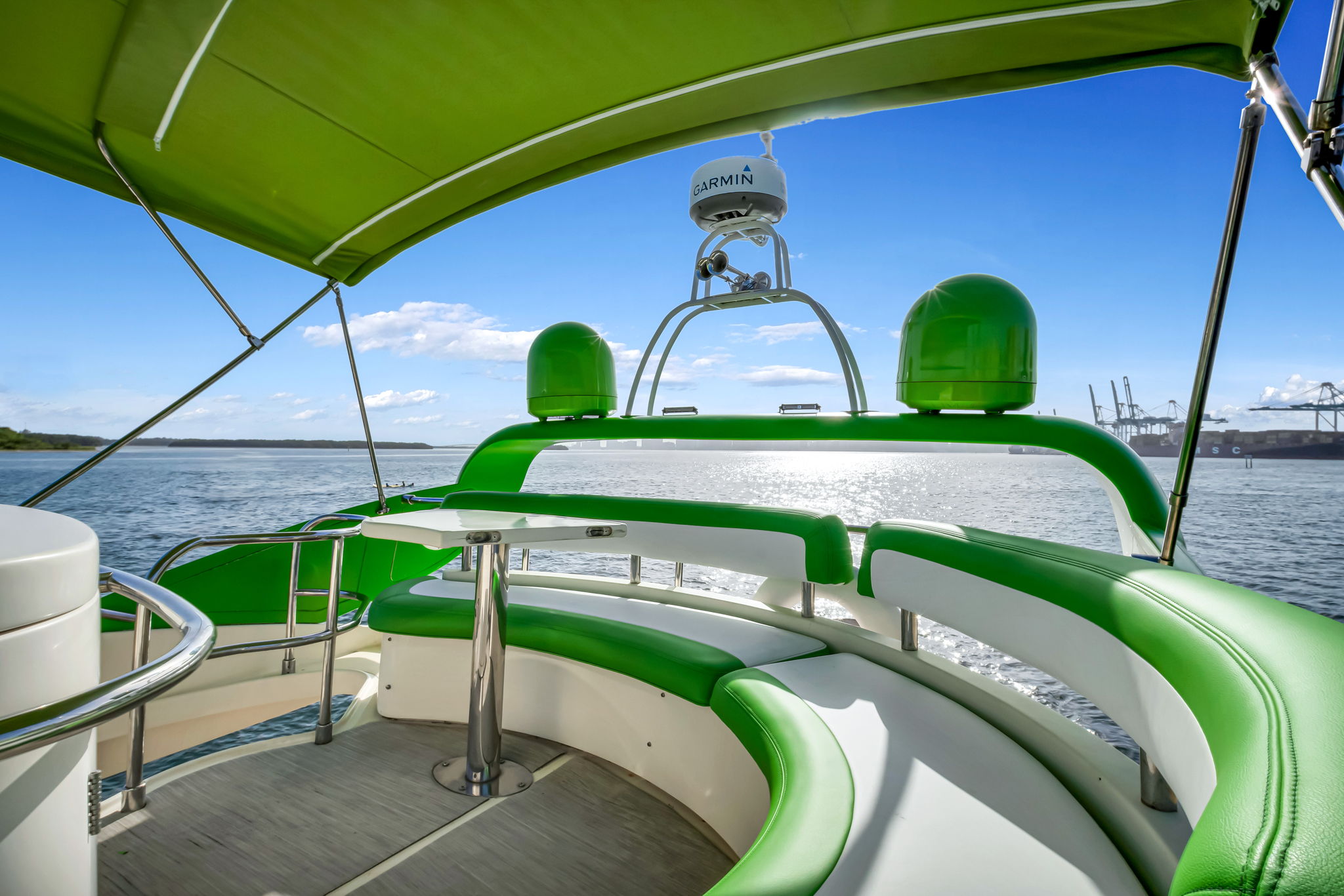 67FT AICON Green Hulk | Miami 8 %Miami Yacht Rentals%