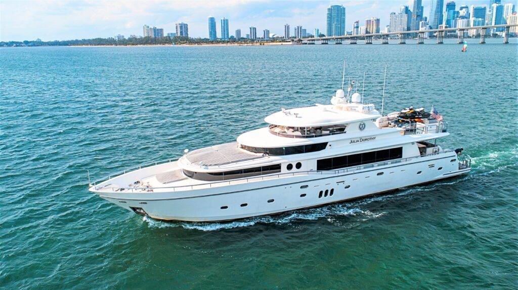 103ft Johnson – Luxury Yacht Charter | Miami Beach 27 %Miami Yacht Rentals%