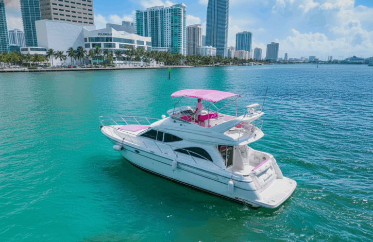 Miami Bachelorette Party - Bride-to-Be Yacht Parties 7 %Miami Yacht Rentals%