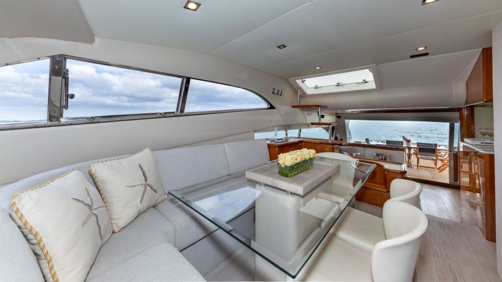 75ft Ferretti "Lumar" – Luxury Yacht Charter Experience | Miami River 34 %Miami Yacht Rentals%