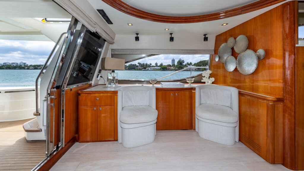 75ft Ferretti "Lumar" – Luxury Yacht Charter Experience | Miami River 32 %Miami Yacht Rentals%