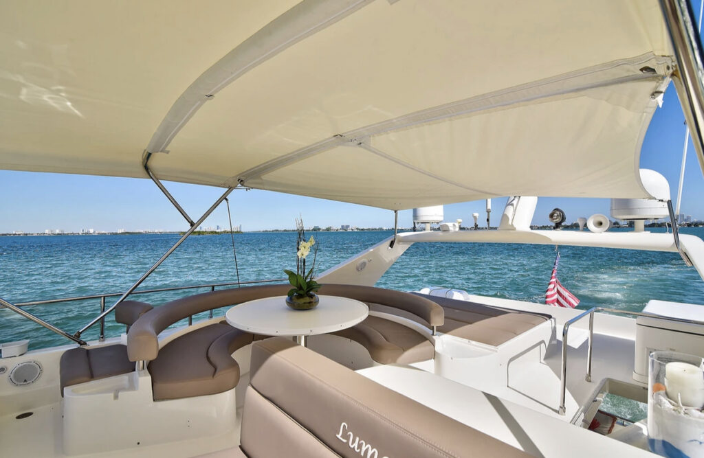 75ft Ferretti "Lumar" – Luxury Yacht Charter Experience | Miami River 31 %Miami Yacht Rentals%
