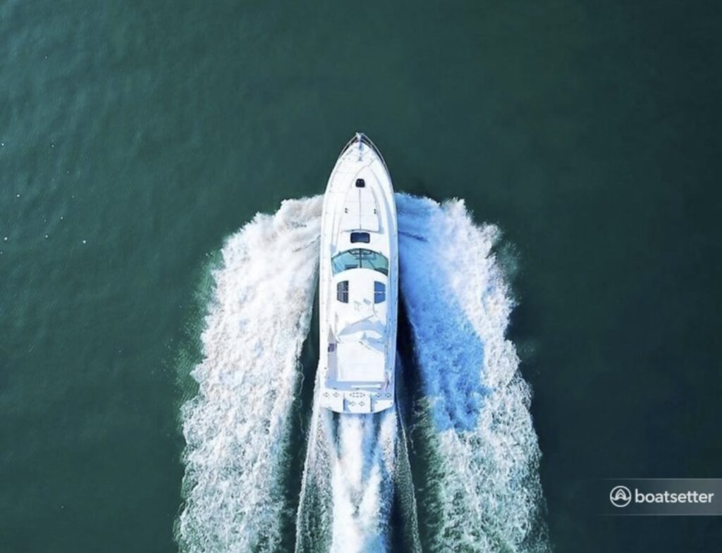 50ft Sea Ray Yacht Charter Miami | Classic 50ft Cruiser 🛥️ 6 %MAlquiler de yates en Miami%