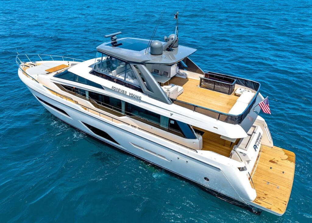 78ft Ferretti Mega Yacht Charter 30 %Miami Yacht Rentals%