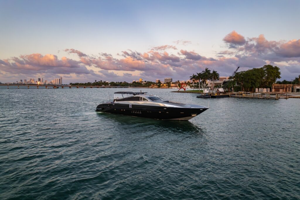 94ft Leopard “Private Key” Mega Yacht Charter from Venetian Marina, Pier 1 30 %Miami Yacht Rentals%
