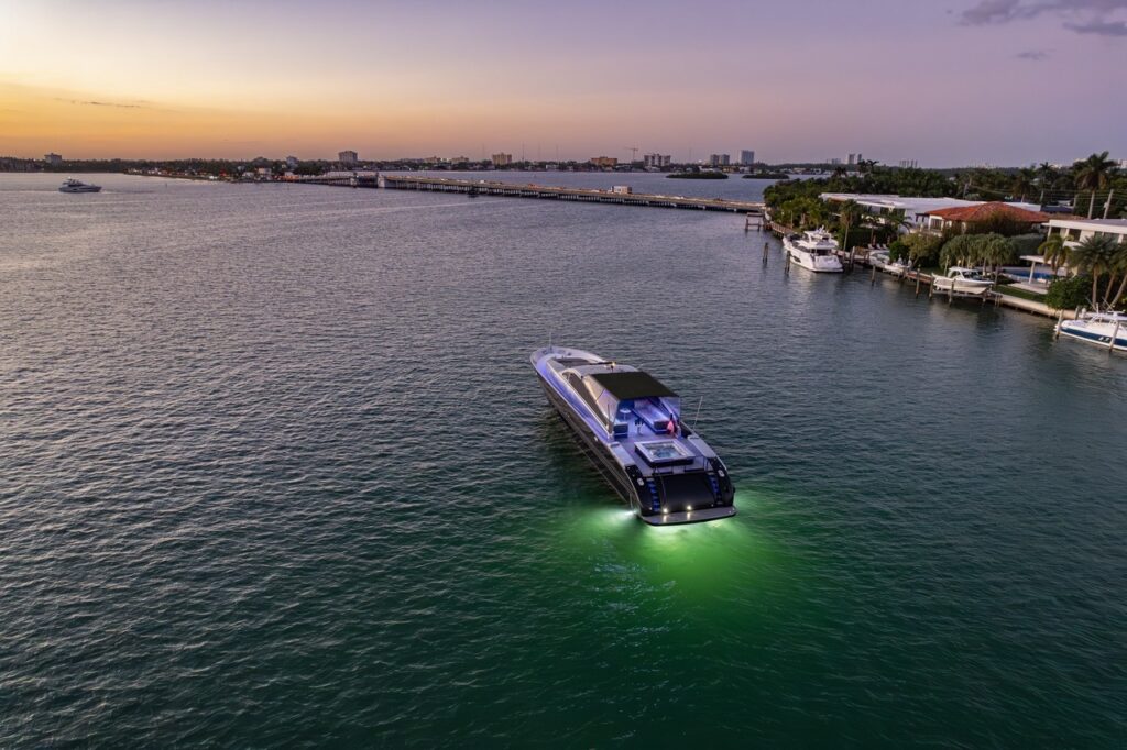 94ft Leopard “Private Key” Mega Yacht Charter from Venetian Marina, Pier 1 24 %Miami Yacht Rentals%