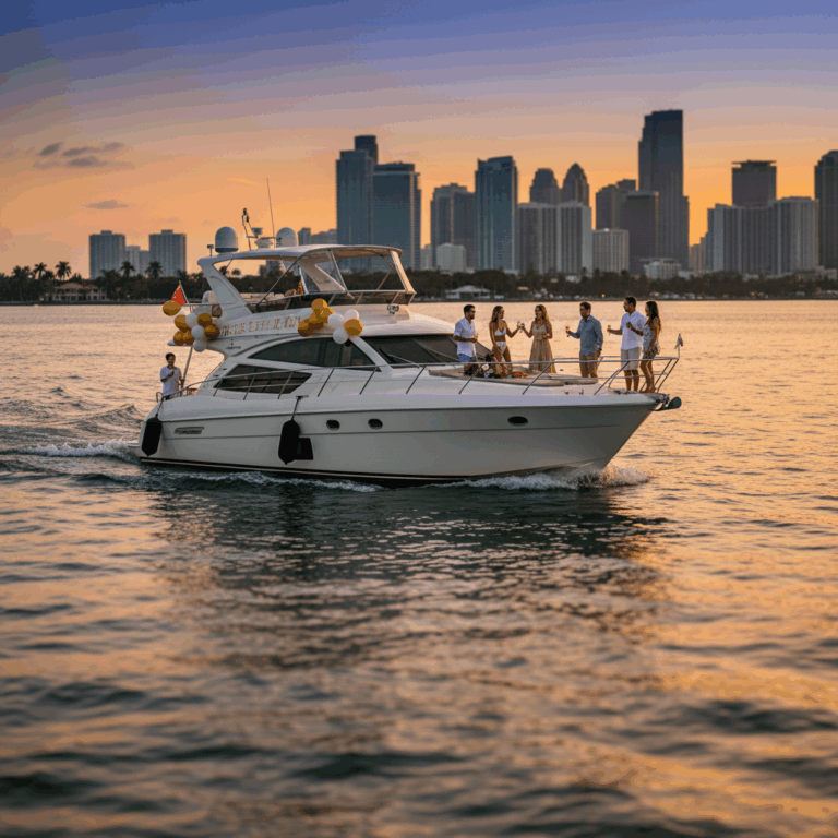 Miami Yacht Tips 📝 Expert Guides for Booking Luxury Charters 5 Birthday yacht in Miami — packages by age group
