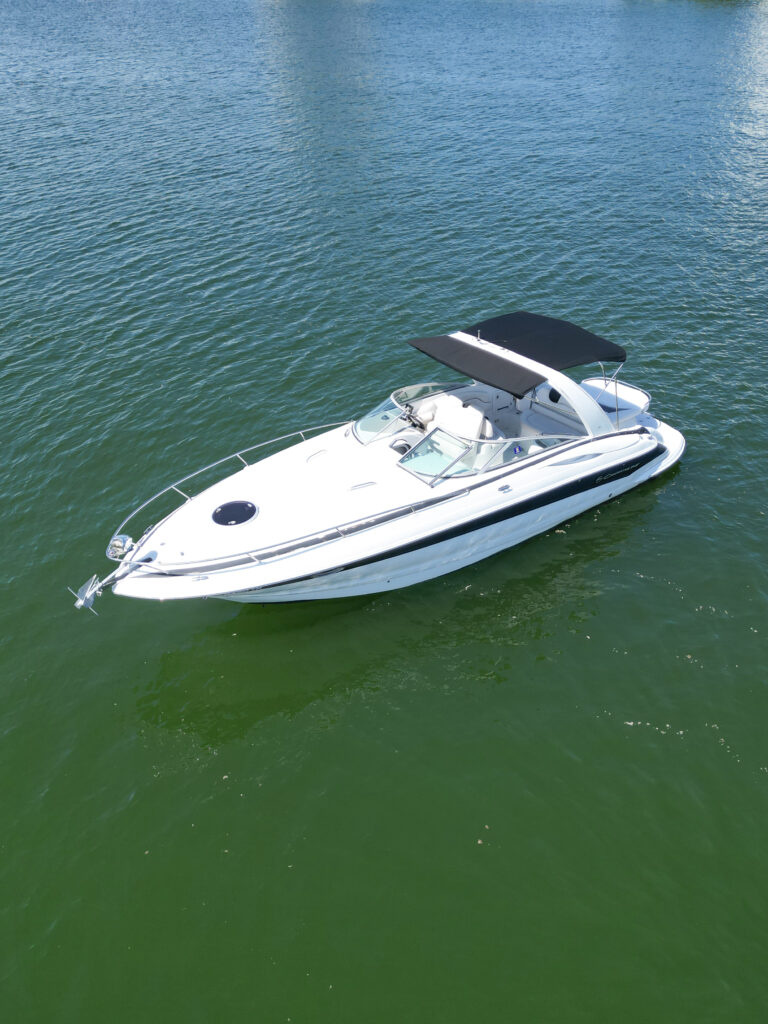 33ft Crownline “Estelita” Yacht Charter from Aquasol on Indian Creek, Miami Beach 9 %Miami Yacht Rentals%