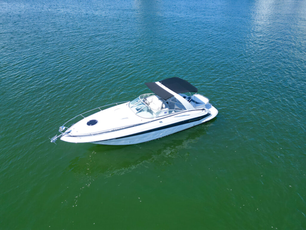 33ft Crownline “Estelita” Yacht Charter from Aquasol on Indian Creek, Miami Beach 11 %Miami Yacht Rentals%