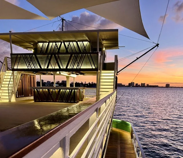 ✨The Vessel — Two-Level Floating Platform • Venue for Large Parties🔥 (Miami) 6 %Miami Yacht Rentals%