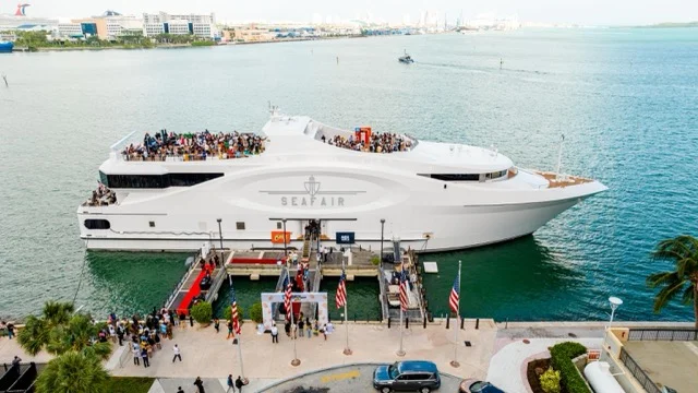 Miami Corporate Yacht Rentals Private Business Events 2 %Miami Yacht Rentals%