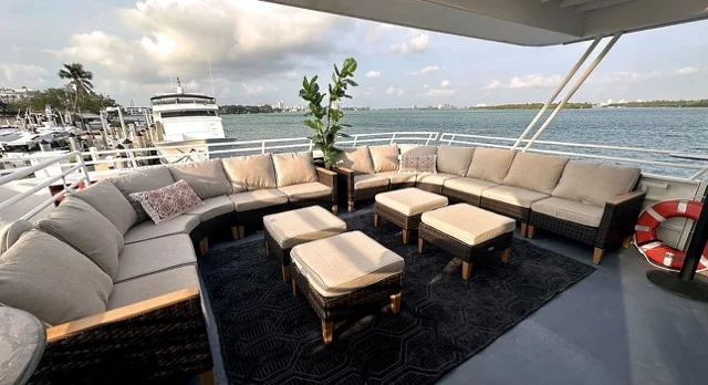 ⛴️ Stella Maris — Mini Cruise • Yacht Venue for Large Events | Miami Beach 6 %Miami Yacht Rentals%