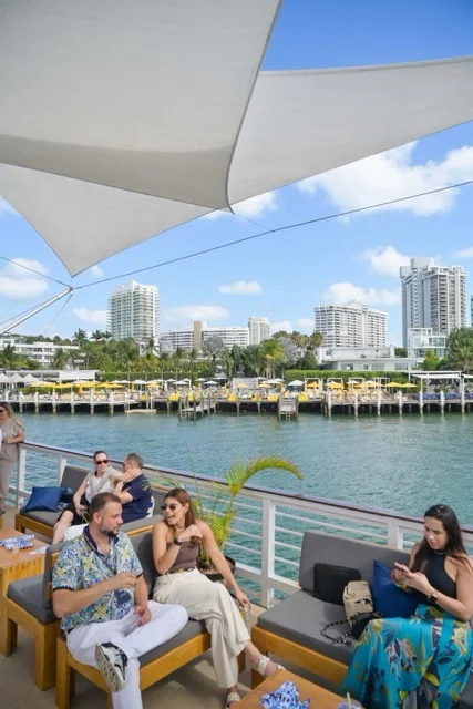✨The Vessel — Two-Level Floating Platform • Venue for Large Parties🔥 (Miami) 7 %Miami Yacht Rentals%