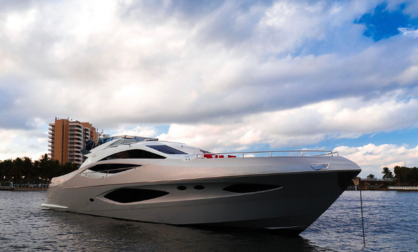 78ft Ferretti Mega Yacht Charter 28 %Miami Yacht Rentals%