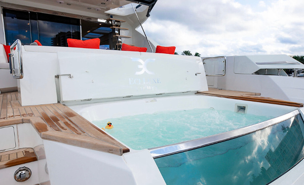 78ft Ferretti Mega Yacht Charter 34 %Miami Yacht Rentals%