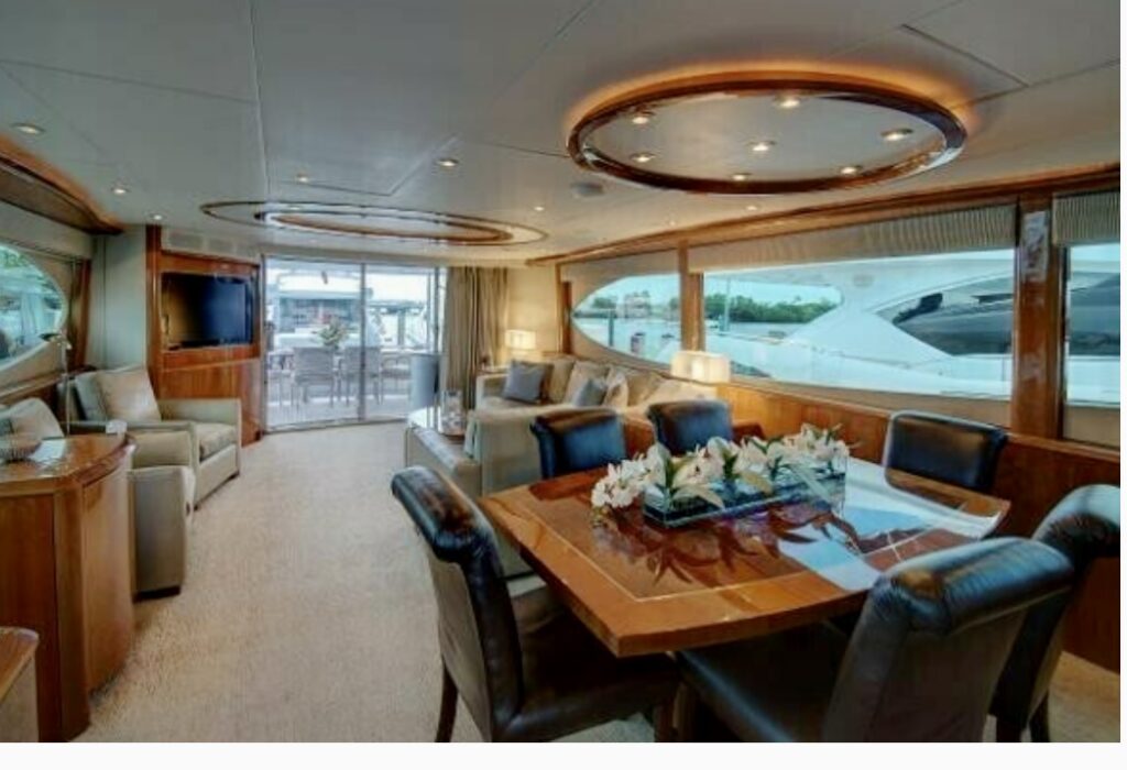 84ft Lazzara “LazzaraChip” Mega Yacht Charter in North Miami 32 %Miami Yacht Rentals%
