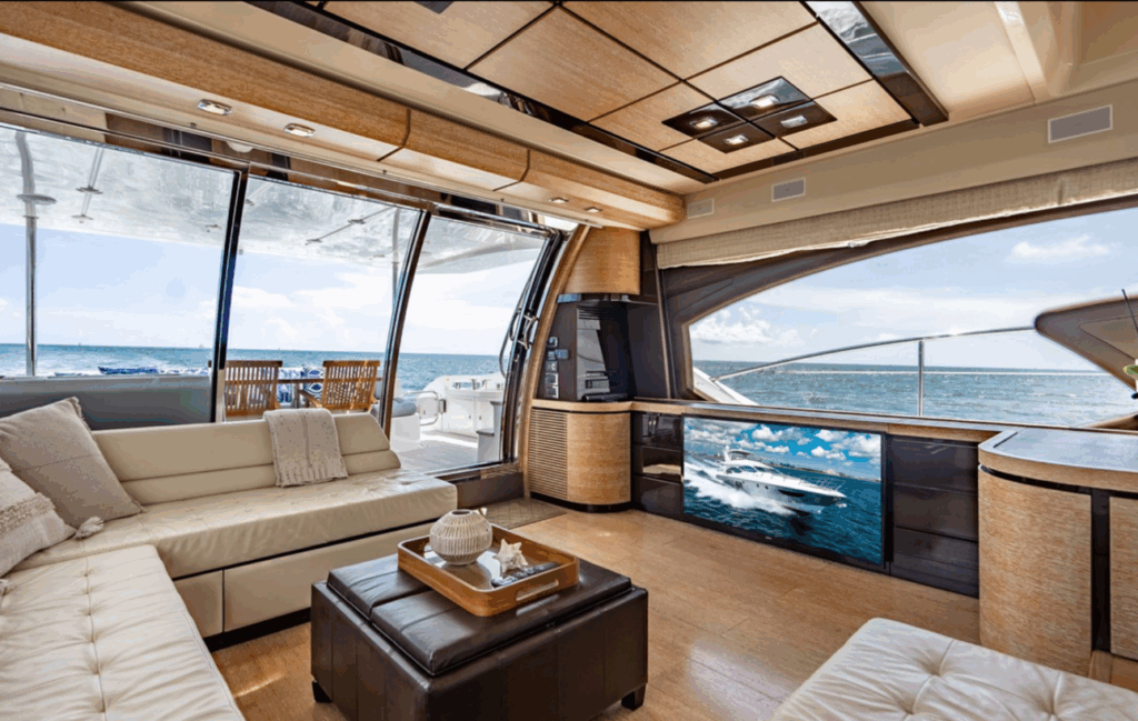 70ft Azimut “Le Grand Bleu” Alquiler de Yates de Lujo | Miami Beach Marina 💎 4 %MAlquiler de yates en Miami%