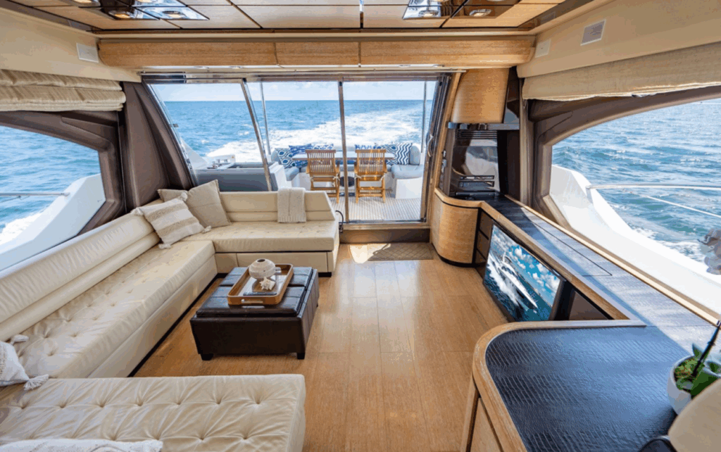 70ft Azimut “Le Grand Bleu” Alquiler de Yates de Lujo | Miami Beach Marina 💎 5 %MAlquiler de yates en Miami%