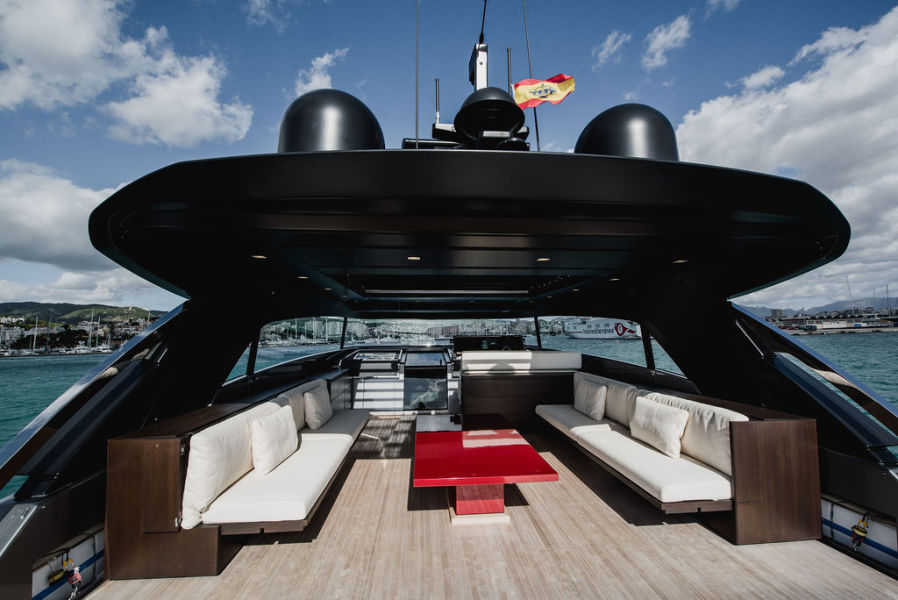 88ft San Lorenzo “Rocio Flores” Mega Yacht Charter 29 %Miami Yacht Rentals%