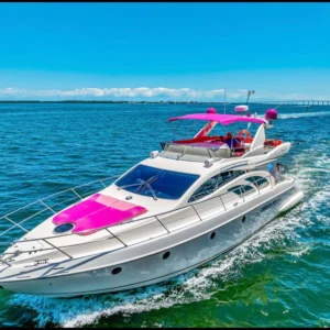 60ft Azimut “Pink Panther” – Luxury Yacht Charter | Miami | Feeling Yachty