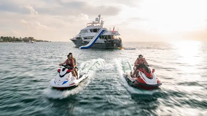 124ft Broward “Ocean Drive” Luxury Mega Yacht Charter | Miami Beach 🌊 9 %Miami Yacht Rentals%