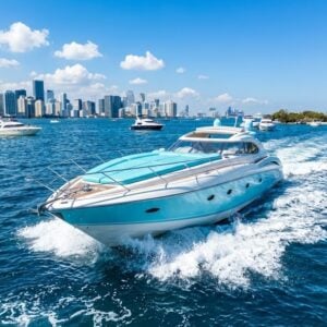 60ft Sunseeker “Frenchy” Yacht Charter (Miami River) ✨ | Hora Libre