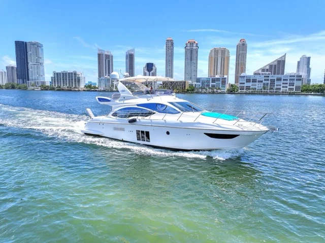 💙 60ft Azimut "LL ON THE ROCKS" | Miami Free Hour 8 %MAlquiler de yates en Miami%