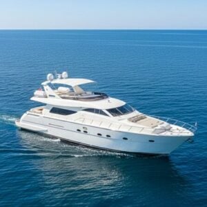 80ft Uniesse “Regal” Yacht Charter ✨ | Miami Mega Yacht Experience — Free Hour