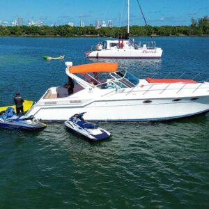 45ft Sea Ray Sundancer Orange Edition | Miami | Feeling Yachty
