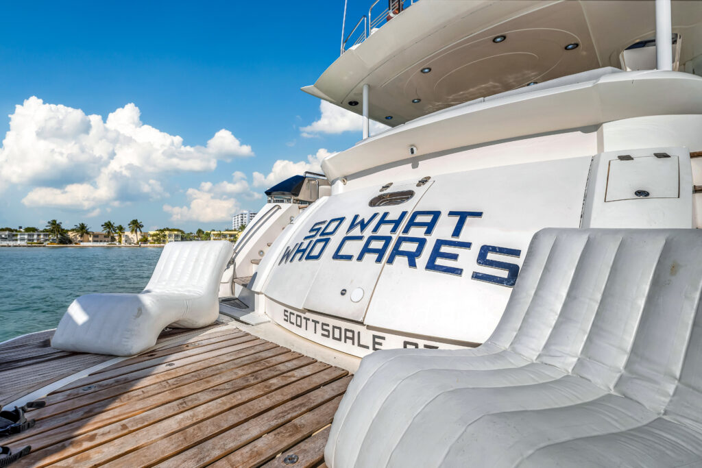 94ft Sunseeker Elite Luxury Yacht Charter | Miami Beach 💼 9 %Miami Yacht Rentals%