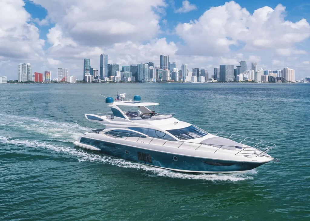🌴 Titos — 65ft' Azimut Yacht Charter (Bayside) 10 %Miami Yacht Rentals%