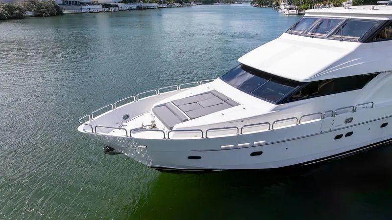 130ft Harver Mega Yacht Rental Miami | Feeling Yachty Charter at 5225 Collins Ave 24 %Miami Yacht Rentals%