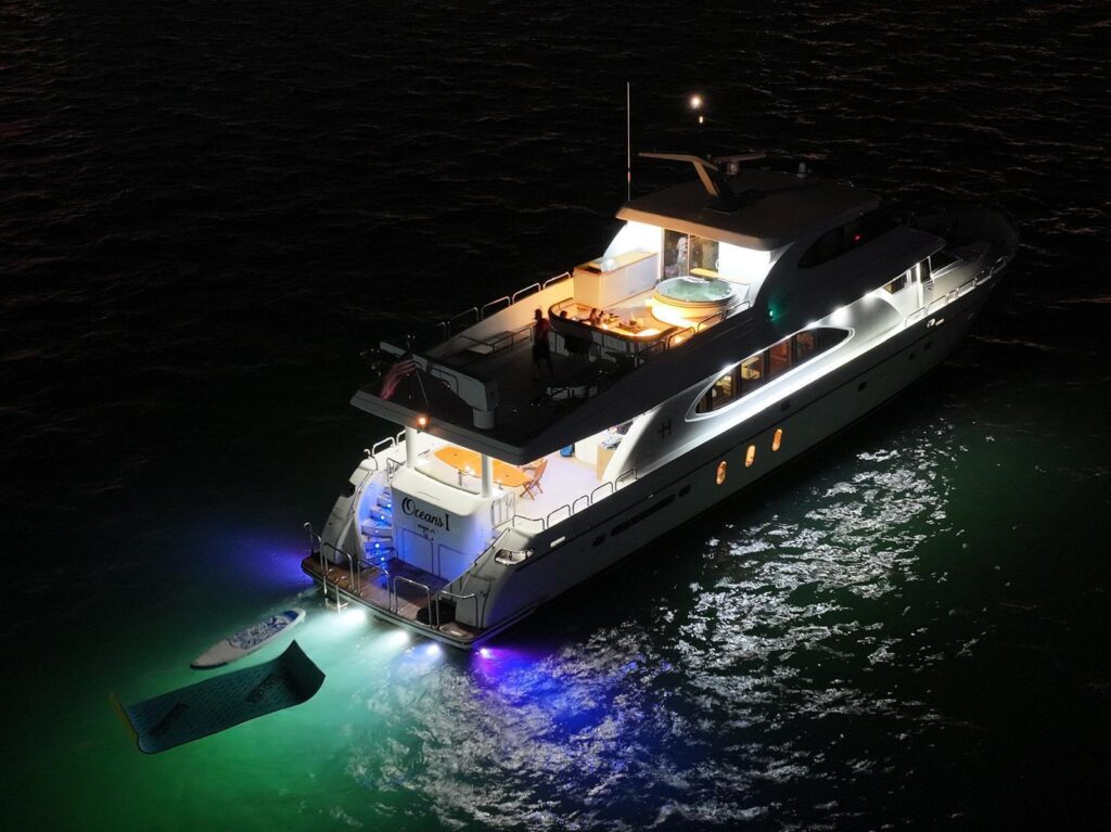 130ft Harver Mega Yacht Rental Miami | Feeling Yachty Charter at 5225 Collins Ave 23 %Miami Yacht Rentals%