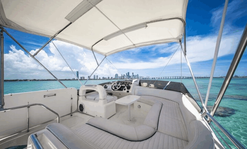 55ft Viking Princess Yacht Rental Miami ✨ | Exclusive Charter Adventure from $925 3 %MAlquiler de yates en Miami%