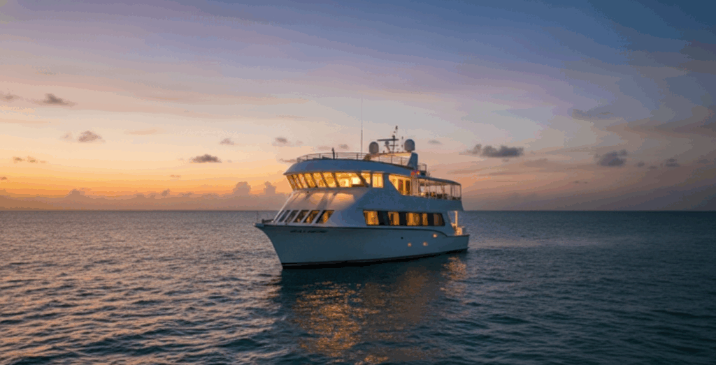 🎵 Baysurf — Mini Cruise • Yacht Venue for Large Events | 24 %Miami Yacht Rentals%