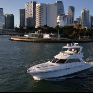 55ft Sea Ray “Palantir” Yacht Charter Miami ✨ | Premium Sundancer Experience