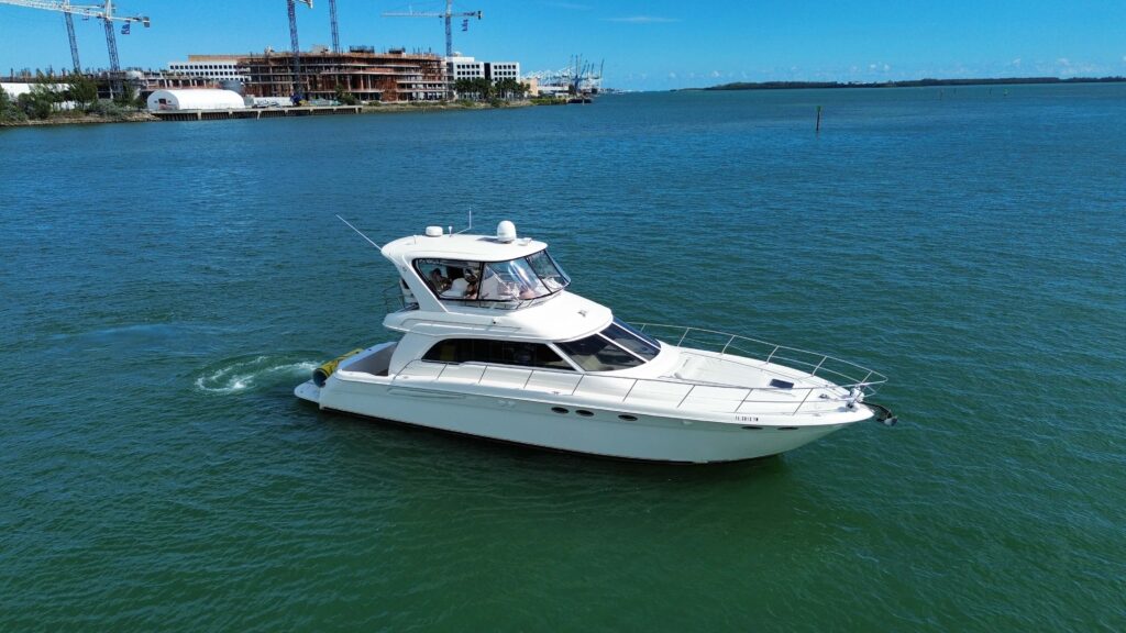 ✨ 55ft Sea Ray “Navigator” | Miami Yacht Charter 3 %Miami Yacht Rentals%