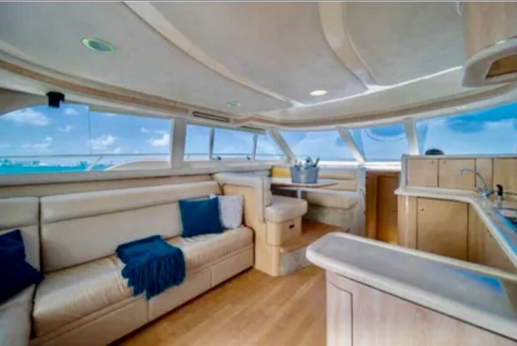 ✨ 55ft Sea Ray “Navigator” | Miami Yacht Charter 8 %Miami Yacht Rentals%