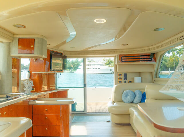 ✨ 55ft Sea Ray “Palantir” | Miami Yacht Charter 12 %Miami Yacht Rentals%