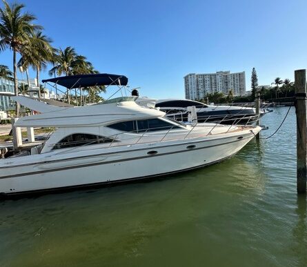 50ft Maxum Miami Mistress 🥂 | Exclusive Charter Adventure from $900 1 %Miami Yacht Rentals%