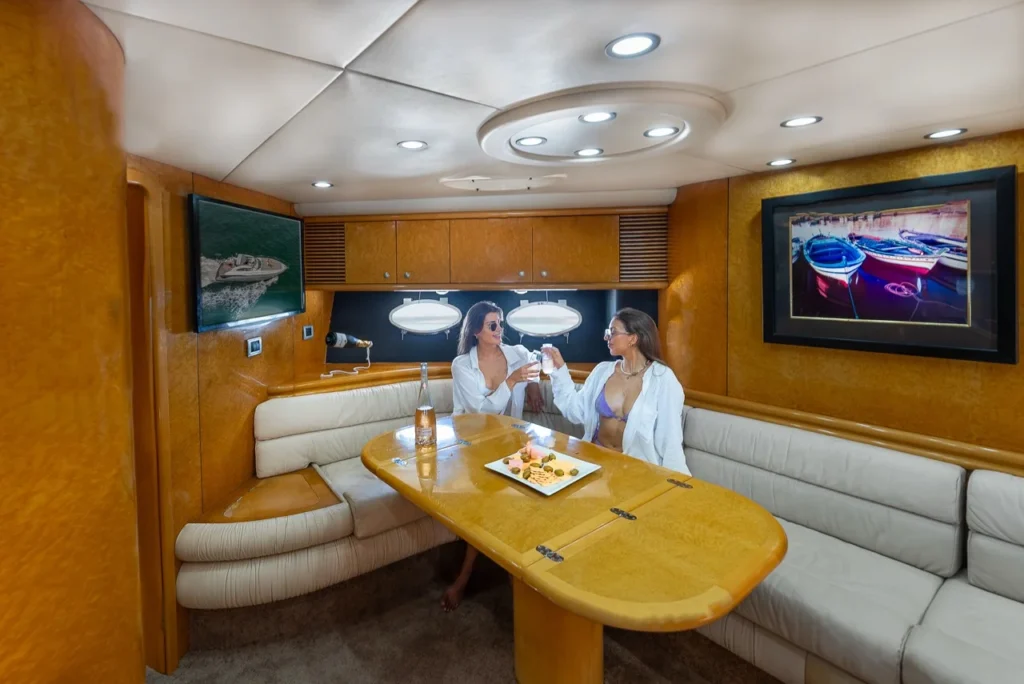 ✨Frenchy —60ft' Sunseeker Yacht Charter (Miami River) | Free Hour 4 %Miami Yacht Rentals%