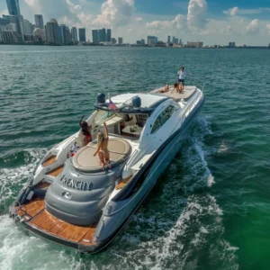 60ft Sunseeker “Frenchy” Yacht Charter (Miami River) ✨ | Hora Libre